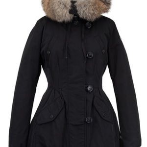Moncler Arriette' Down Insul. Parka; Gen.  Fox Fur